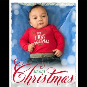 Baby’s First Christmas Onesie